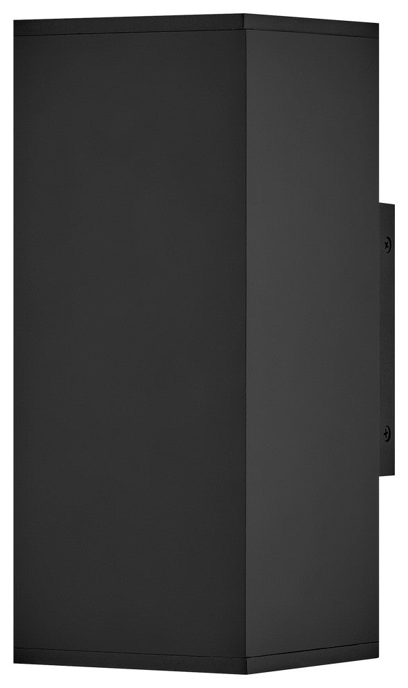 Hinkley Tetra Small Wall Mount Lantern Up/Down, Black