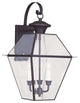 Westover Outdoor Wall Lantern, Bronze