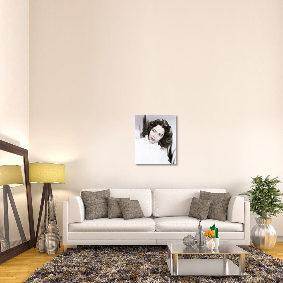 "Jennifer Jones" Stretched Canvas Giclee by Hollywood Photo Archive, 25x30"