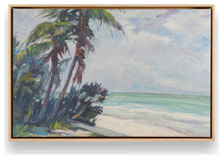 "Naples' Sandy Playground" - A Seaside Serenity Piece