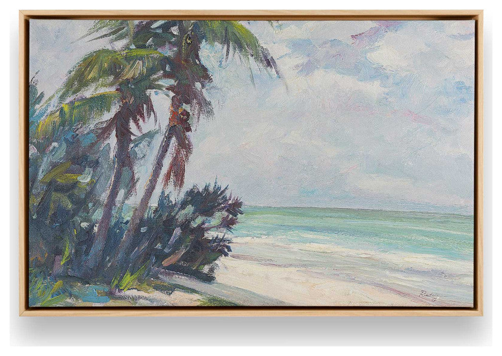 "Naples' Sandy Playground" - A Seaside Serenity Piece