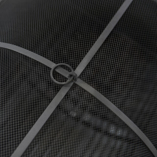 35" Rectangular Outdoor Metal Woodburning Barrel Firepit