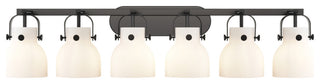 Pilaster Ii Bell 6 46" Bath Vanity-Light Matte Black