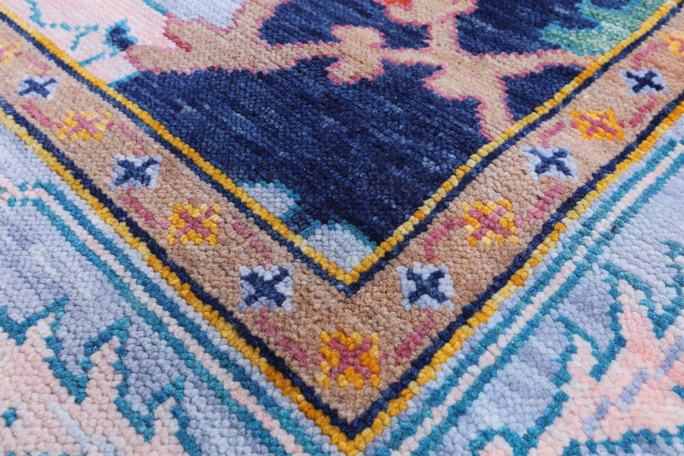 Turkish Oushak Hand-Knotted Rug 8' 3" X 10' 3" - Q15957