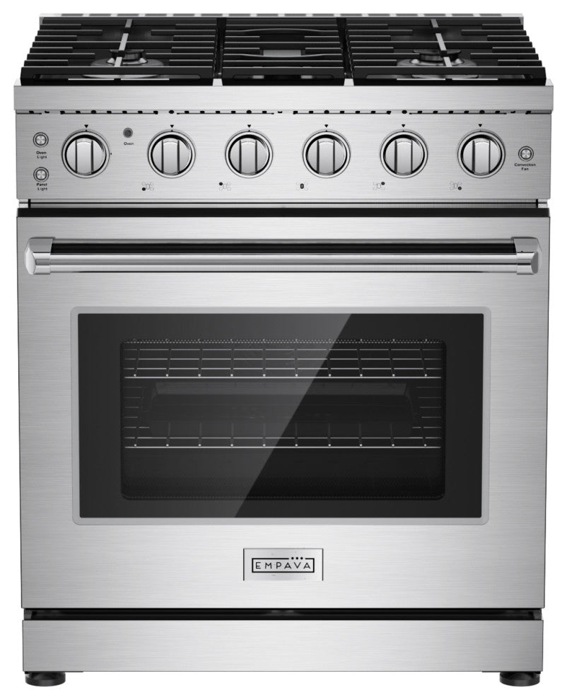 30" 4.5 cu. ft. Slide-in Single Oven Gas Range With 5 Burners
