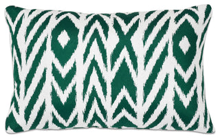 12"x18" Pacifica Lumbar Throw Pillow by Astella, Fire Island Jade