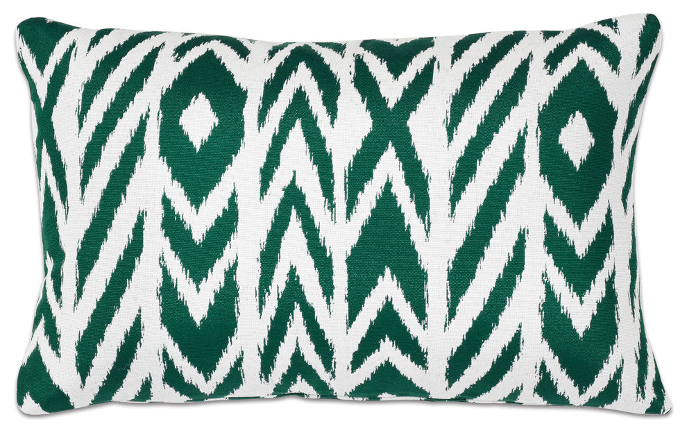 12"x18" Pacifica Lumbar Throw Pillow by Astella, Fire Island Jade