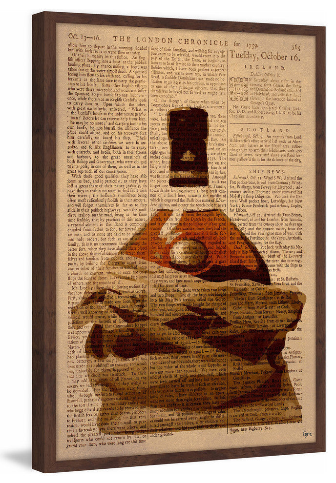 "The Perfect Gift" Framed Painting Print, 24"x36"