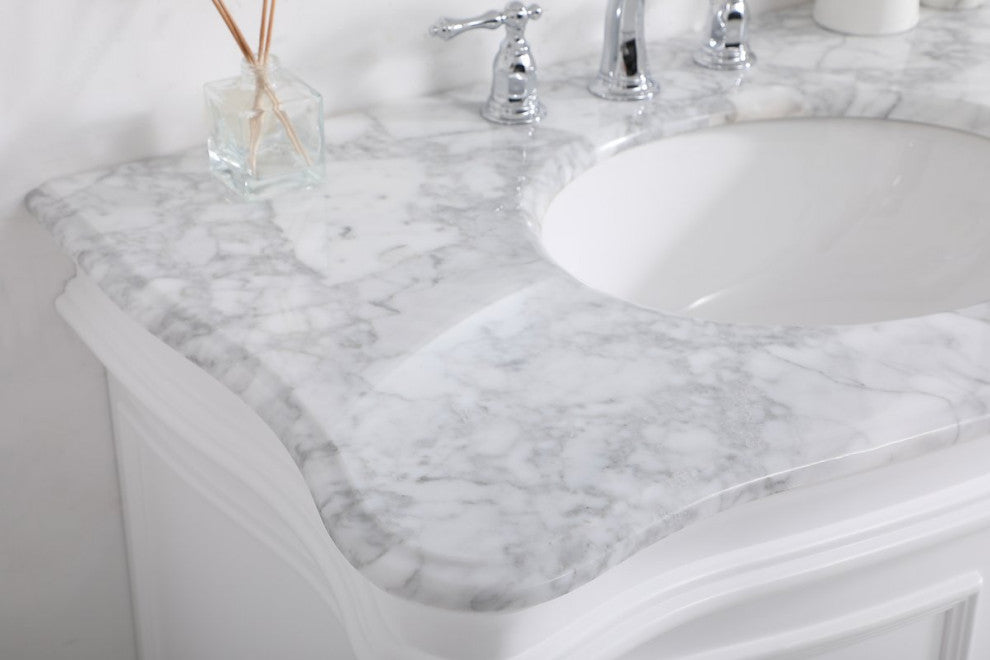 Kaden 36" Single Bathroom Vanity Set, White