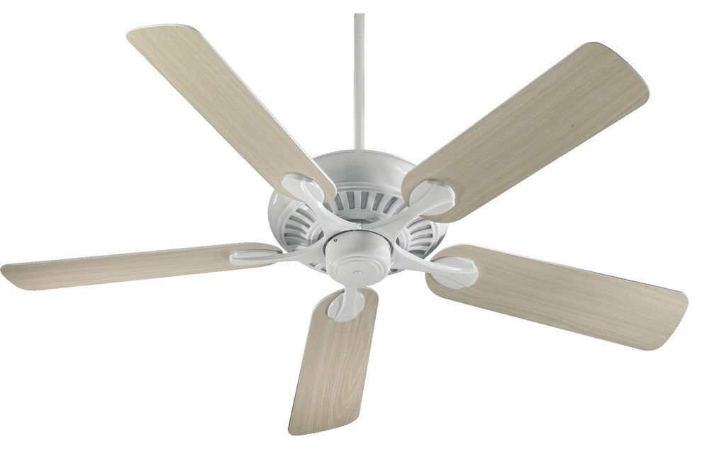 52" 5-Blade Pinnacle Ceiling Fan, White