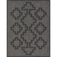 Momeni Hampton HAM-9 Rug, Charcoal, 5'3"x7'