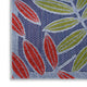 Nourison Aloha 2'3" x 8' Navy Multicolor Outdoor Rug