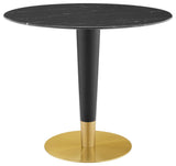 Zinque 36" Artificial Marble Dining Table