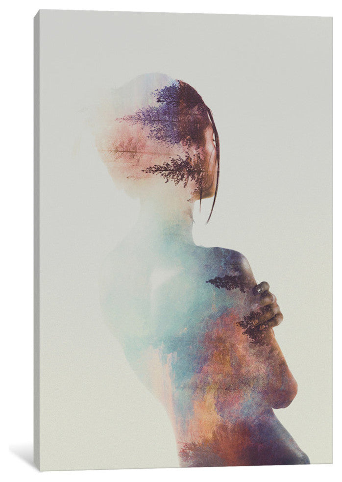 "For Free" by Andreas Lie, 18x12x1.5"