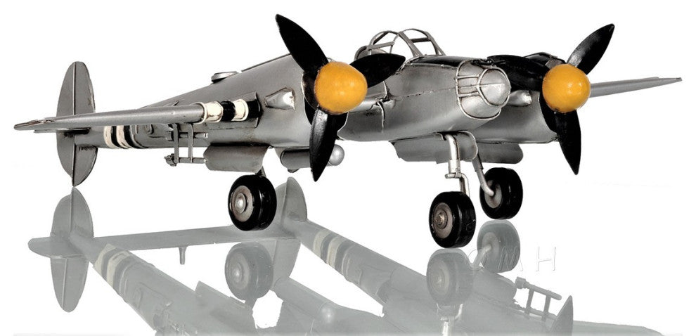 c1941 Lockheed P-38 Lightning Fighter Sculpture