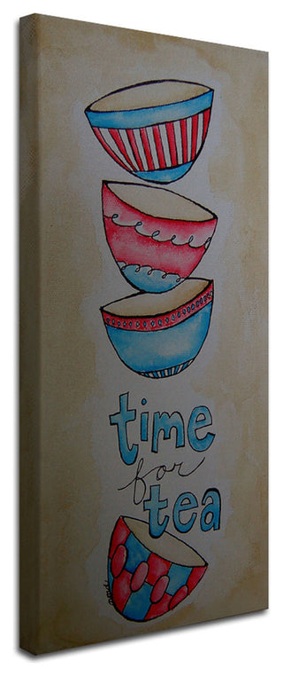'Tea Time' Canvas Art by Nicole Dietz