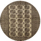 Ahgly Company Indoor Round Traditional Area Rugs, 3' Round