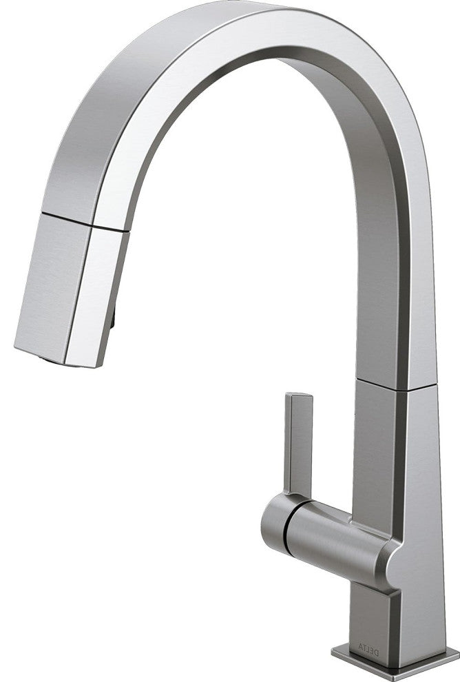Kitchen Faucet with Pull-Down Sprayer and Magnetic Docking for Sink, Arctic Stainless