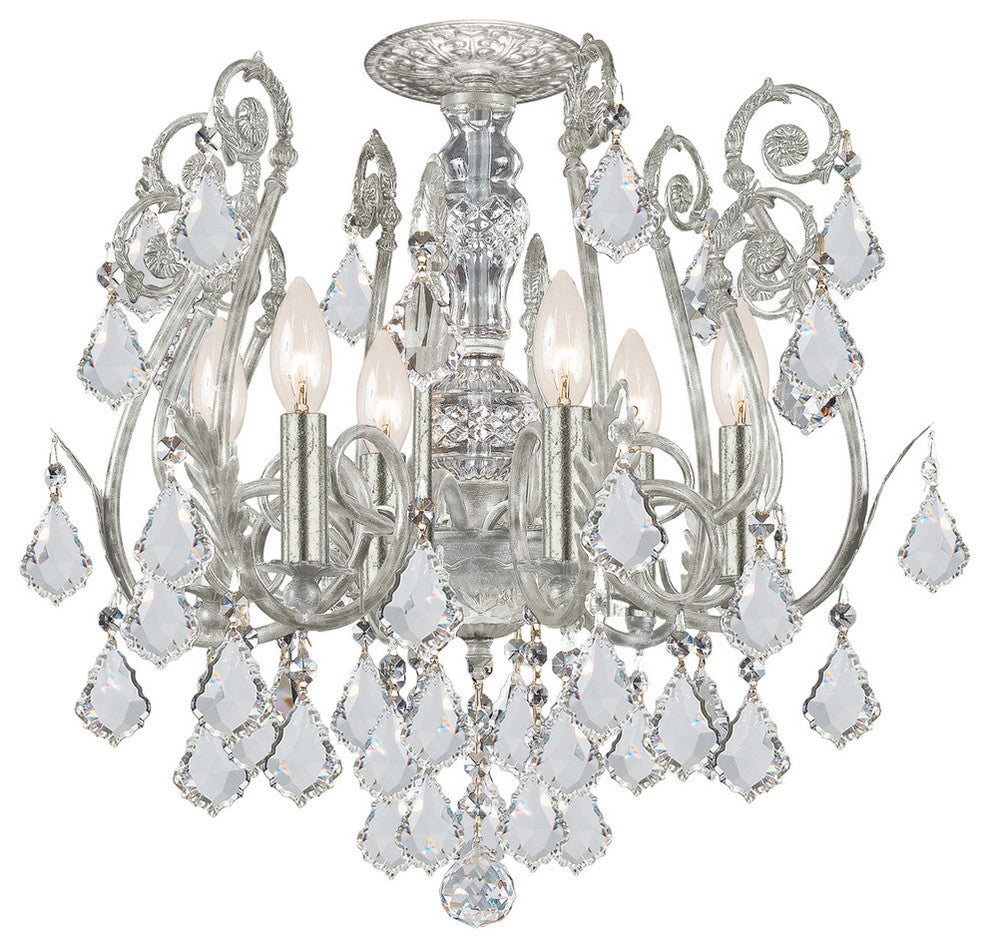 Crystorama Regis 6-Light Ceiling Mount
