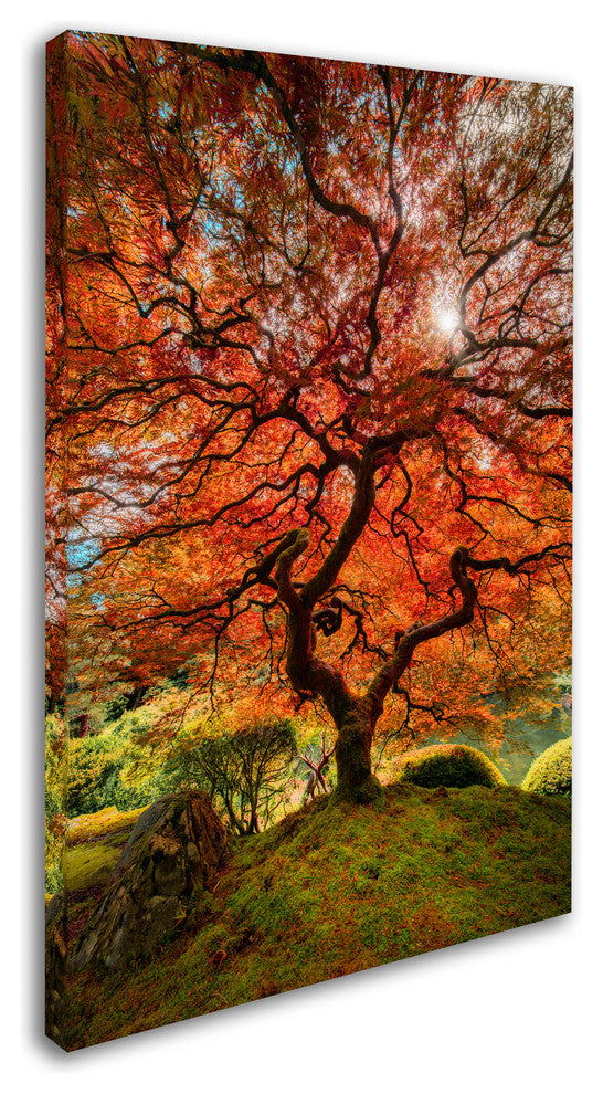 Moises Levy 'The Tree Vertical' Canvas Art, 32 x 22
