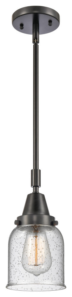 INNOVATIONS LIGHTING 447-1S-BK-G54-LED Small Bell Mini Pendant