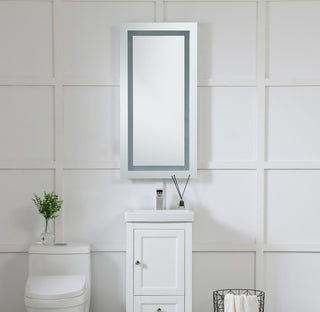 LED Hardwired Mirror Rectangle W20"H40" Dimmable 5000K