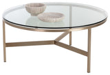 Flato Coffee Table Antique Brass