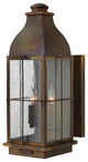 Hinkley Bingham Medium Wall Mount Lantern, Sienna