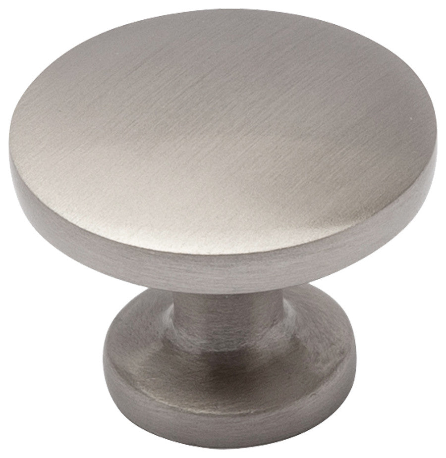 Utopia Alley Emme Ring Cabinet Pull, 1.14"D, Brushed Nickel, 5 Pack