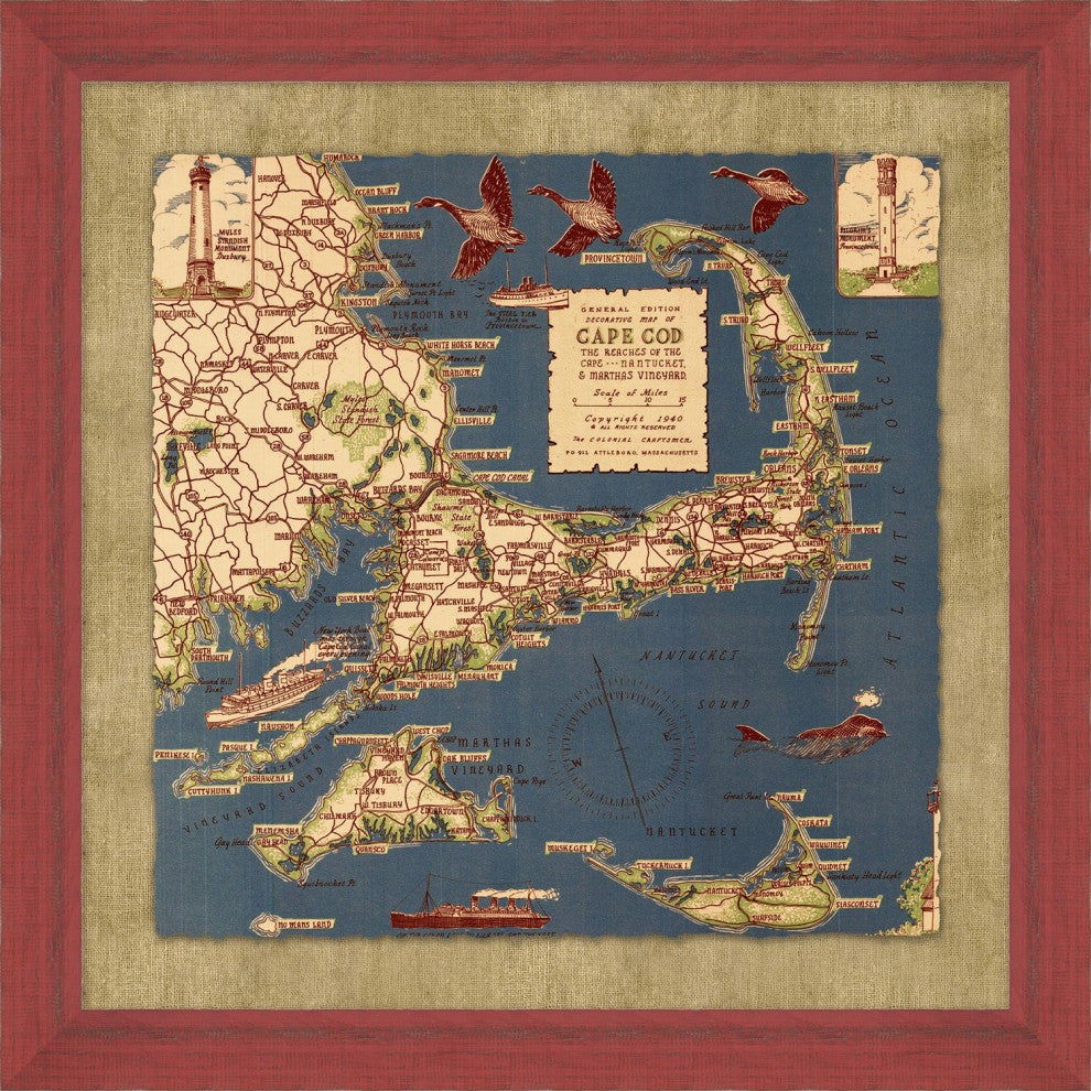 The Beaches Of The Cape, Giclee Reproduction Artwork