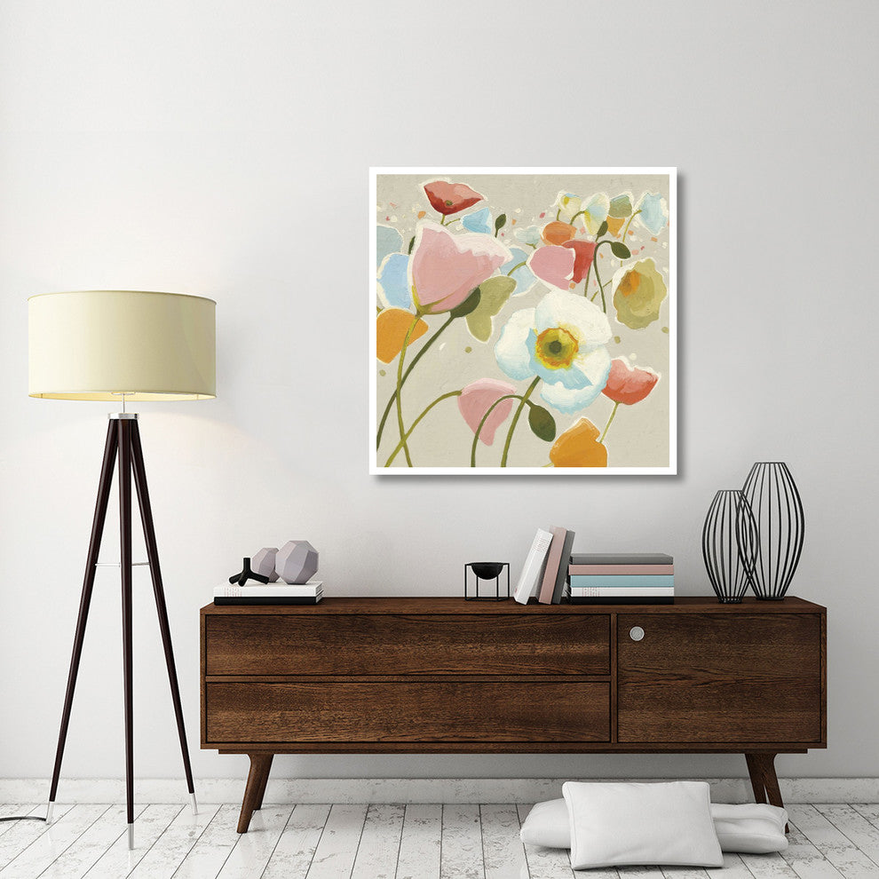 "Backlit Confetti v2" Digital Paper Print by Shirley Novak, 42"x42"