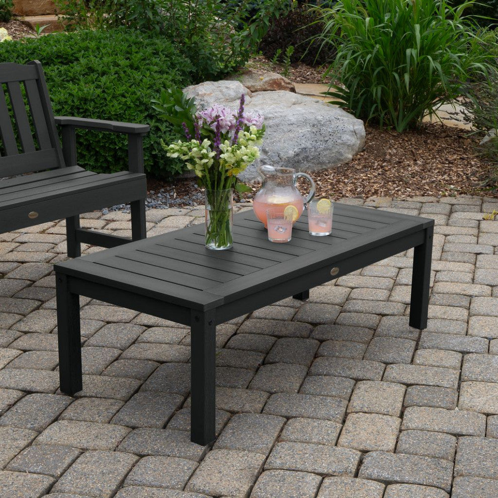 Adirondack Coffee Table, Black