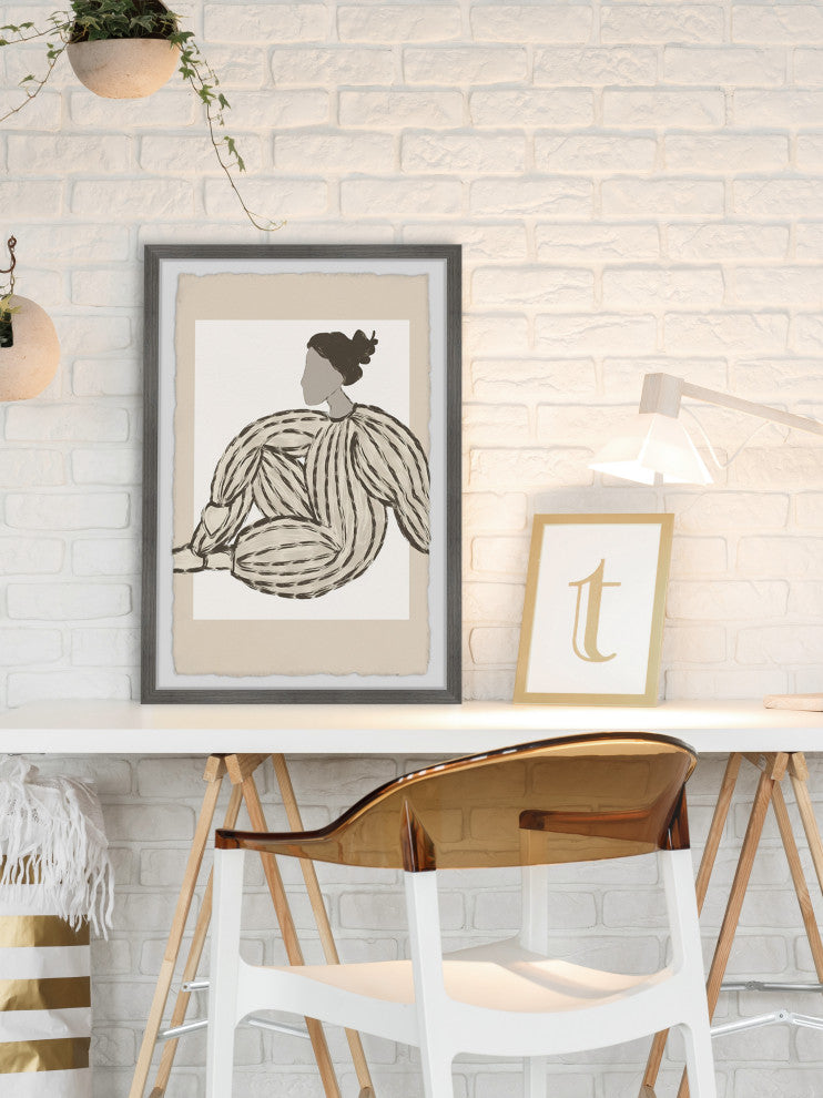 "Hope for Tomorrow" Framed Painting Print, 8x12