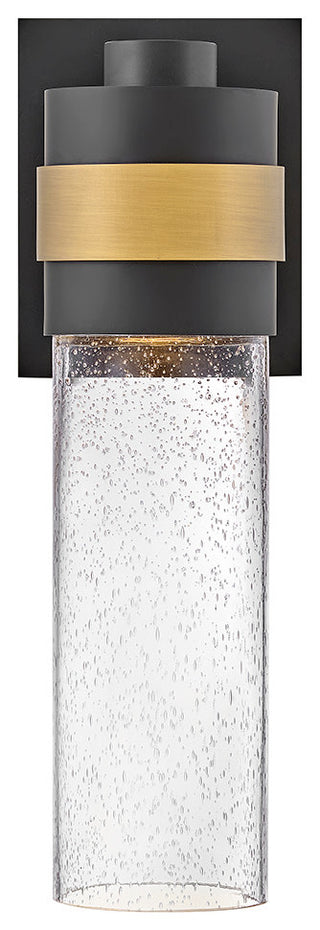Lark Albie Medium Wall Mount Lantern, Black