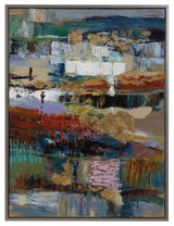 Uttermost 37005 Fiesta 37 1/4"W Abstract Bold Hand Painted Canvas