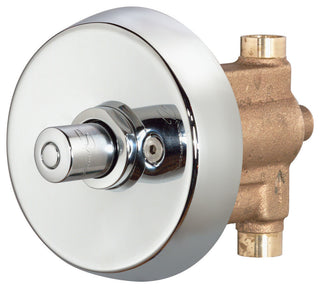 Showeroff Metering Shower Valve and Trim, Chrome