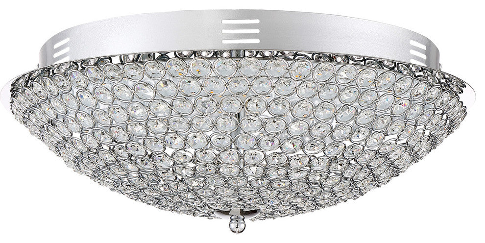 Quoizel PCIN1716C LED Flush Mount Infinity Polished Chrome