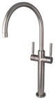 Kingston Brass Concord Satin Nickel Two Handle Vessel Sink Faucet KS8098DL