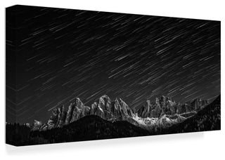 Valeriy Shcherbina 'Starfall In The Dolomites' Canvas Art, 47"x24"