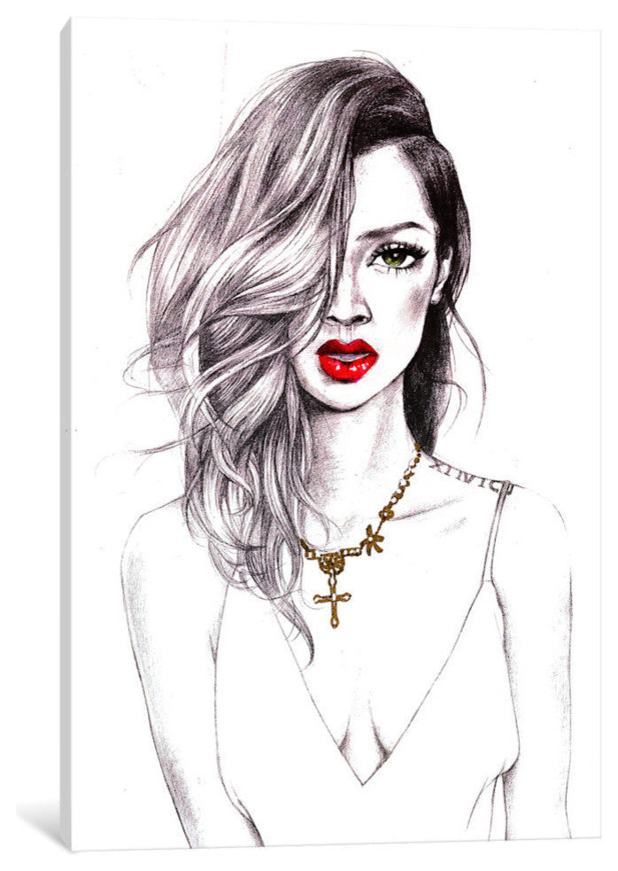"Cool Riri" by Rongrong DeVoe, 26x18x1.5