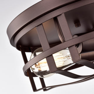 CHLOE Lighting CH2D326RB12-CF2 IRONCLAD Industrial Ceiling Flush Fixture