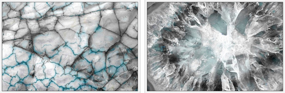 In Pieces Diptych, 60x20