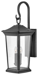 Hinkley Bromley Large Wall Mount Lantern, Museum Black