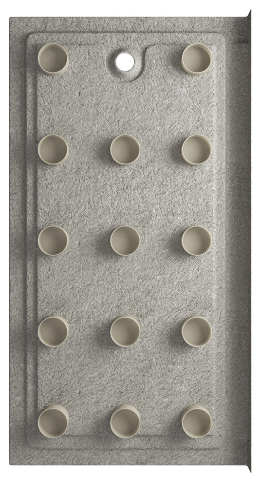 Shower Pan, 60"w X 30"d, Left