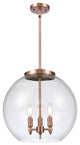 INNOVATIONS 221-3S-AC-G122-16 3-Light Pendant Antique Copper