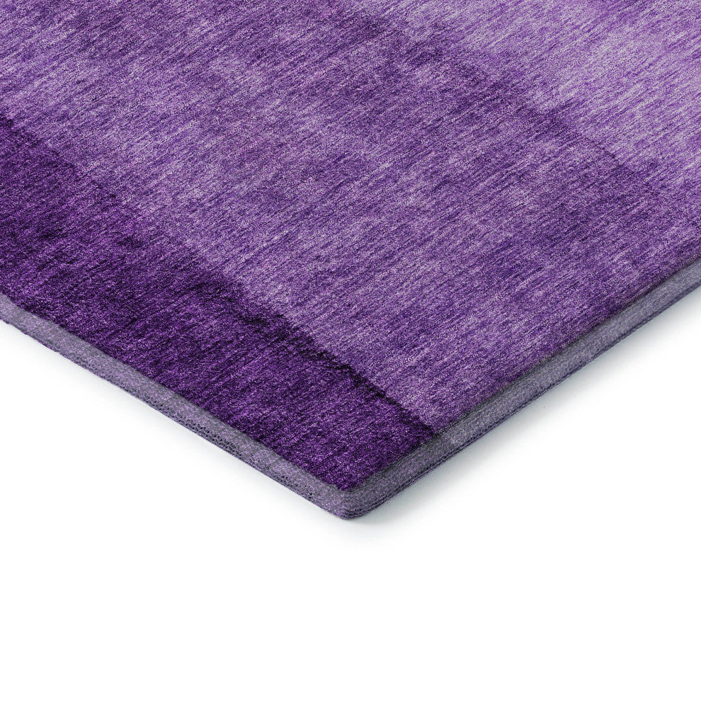 Premium Machine Washable Mayfield AMF690 Purple 5' x 7'6" Rug