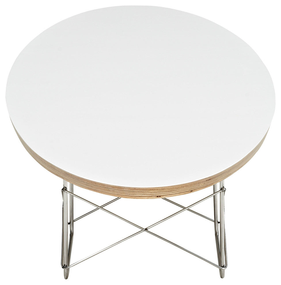 Modern Contemporary Living Room Coffee Table White