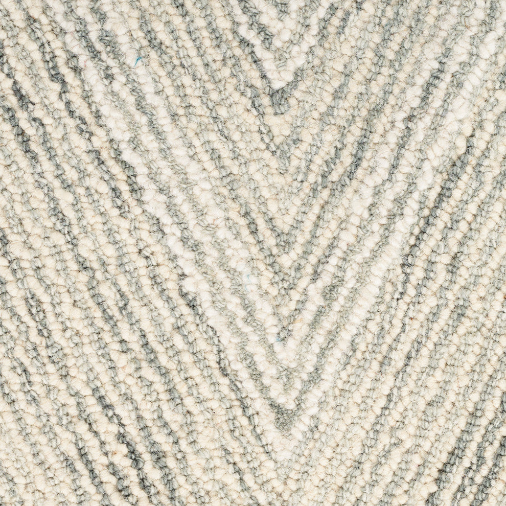 Nourison Interlock 5' x 7'6" Teal Modern Indoor Rug