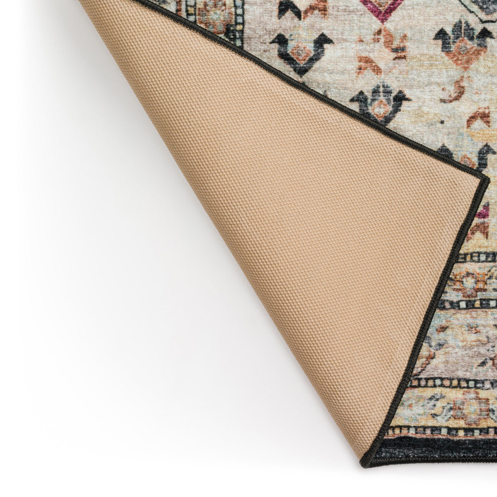 Jericho JC9 Midnight 8' x 8' Round Rug
