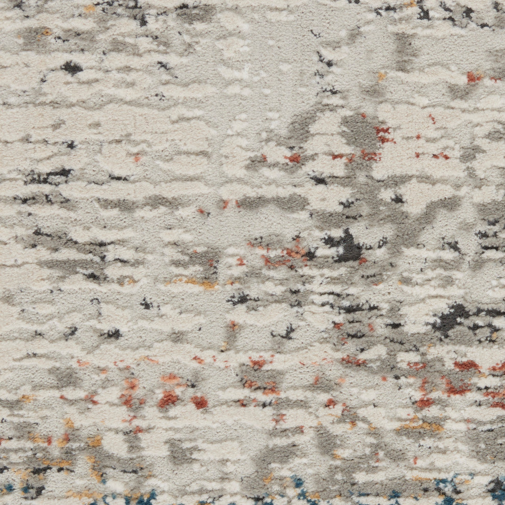 Nourison Home 5'3"xRound Rustic Textures Area Rug